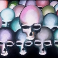 Rainbow Skulls